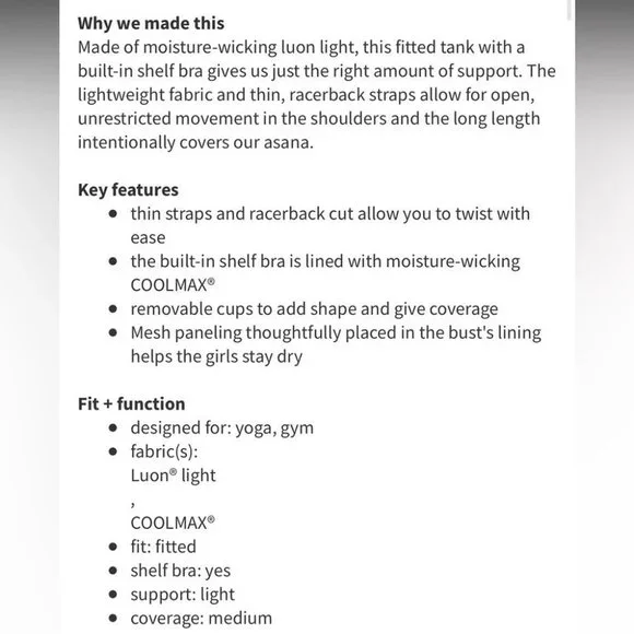 Lululemon Power Y Tank Top Stripe Green Bean Inkwell Navy - Picture 4 of 14